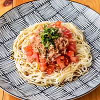 ツナトマトそうめん